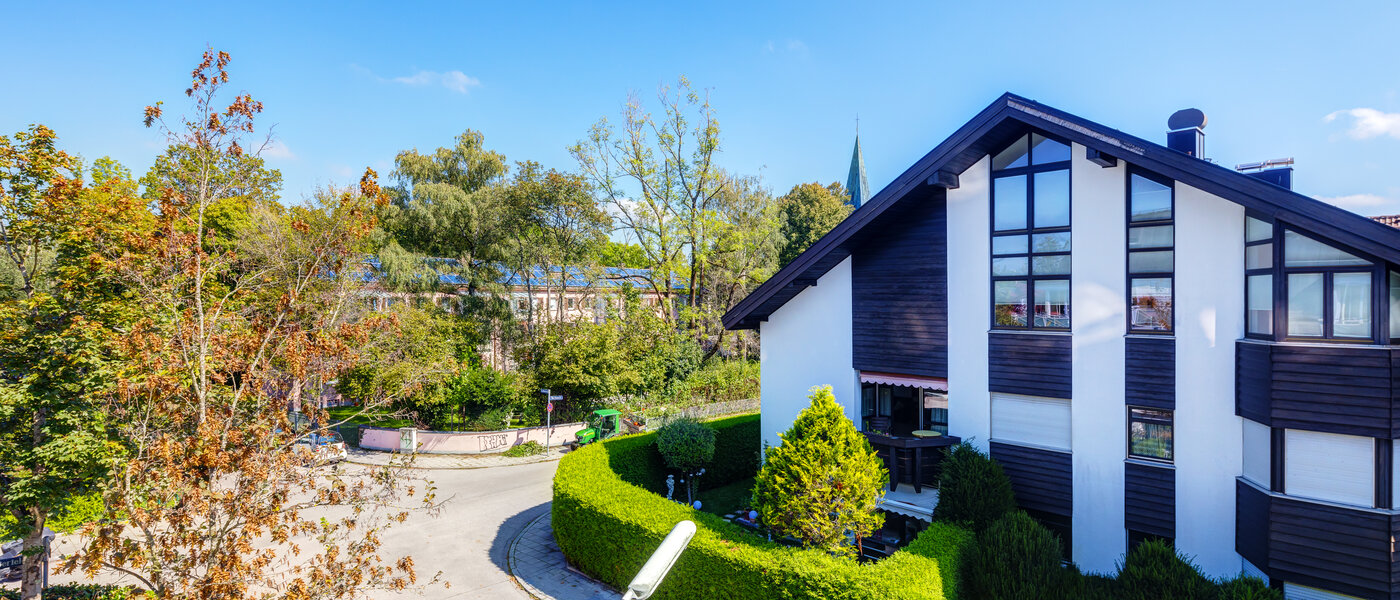 Dachgeschosswohnung München Solln 01 Aussicht 13669