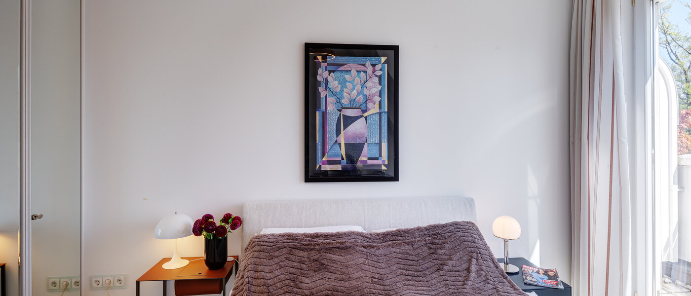 Dachgeschosswohnung München Solln 02 Schlafzimmer 13669