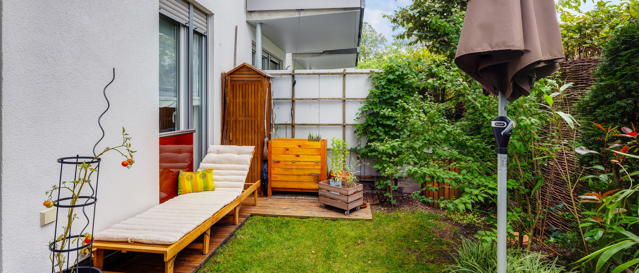 Wohnung München Schwabing-West (rund um den Hohenzollernplatz) 02 Garten 13671
