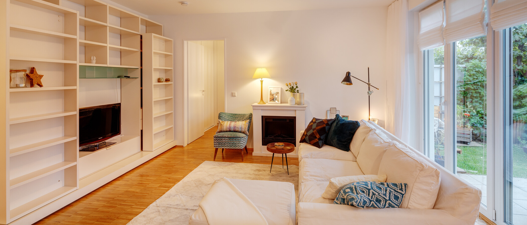 Wohnung München Schwabing-West (rund um den Hohenzollernplatz) 02 Wohnbereich 13671