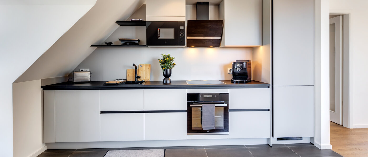 Dachgeschosswohnung Aschheim 01 Küche 13679