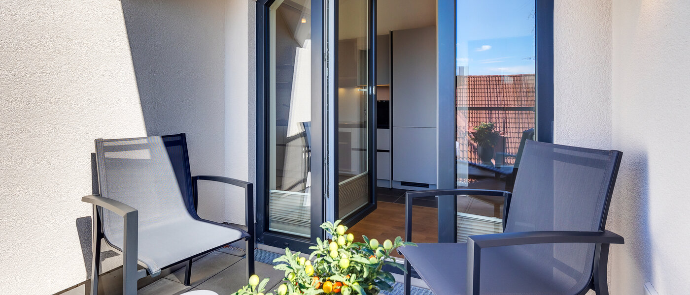 Dachgeschosswohnung Aschheim 01 Balkon 13679