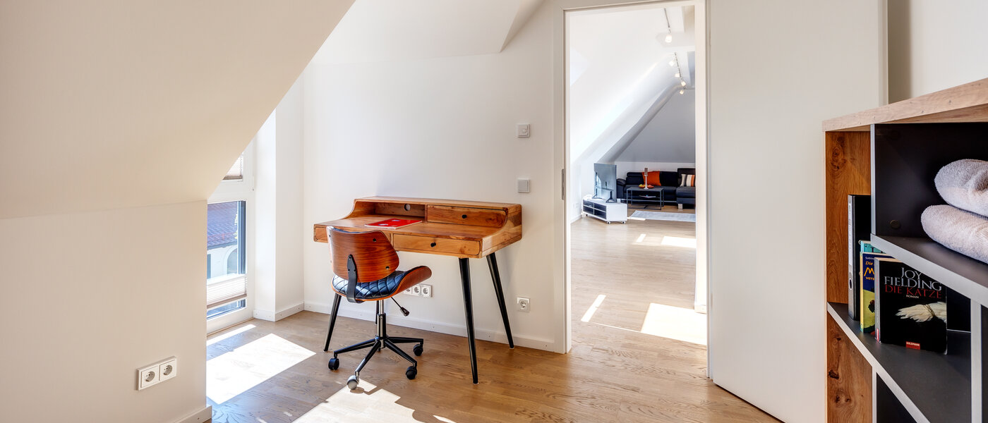Dachgeschosswohnung Aschheim 01 Arbeits-/Gästezimmer 13679