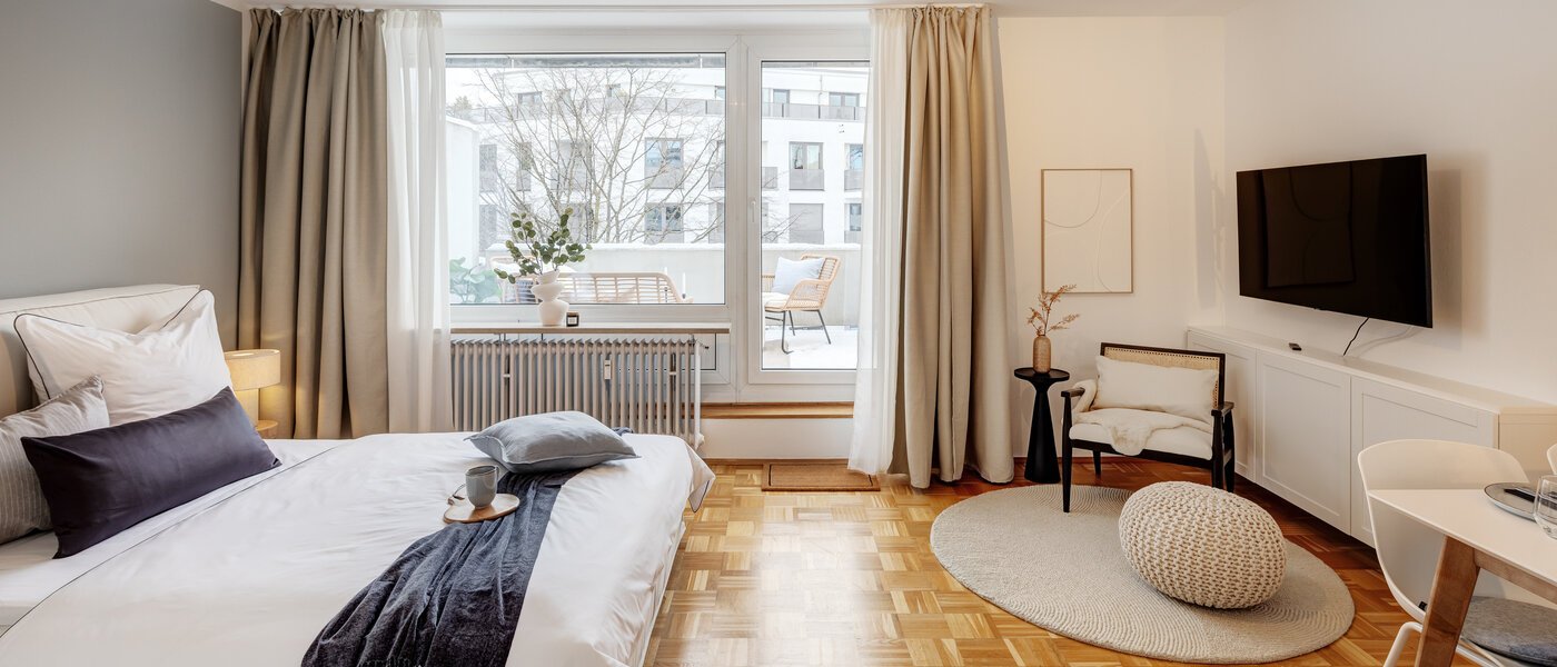 Dachterrassenwohnung München Pasing 01 Wohnbereich 13685