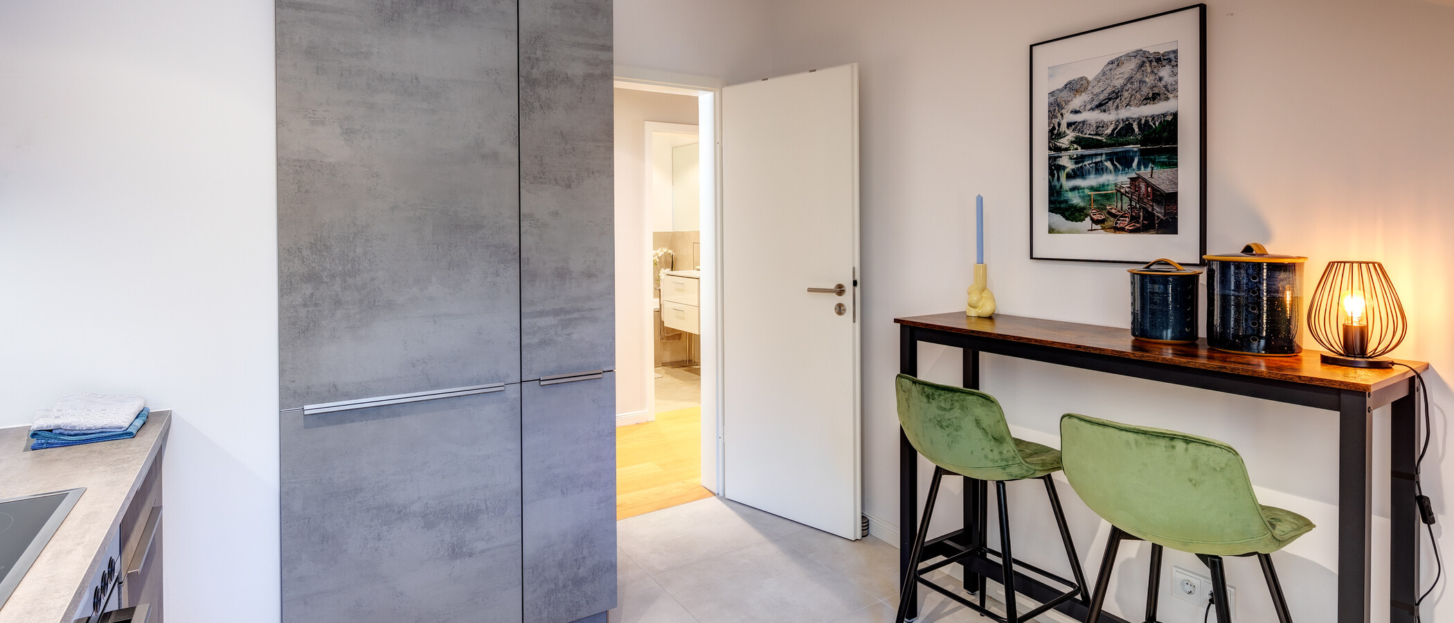 Dachterrassenwohnung München Solln 03 Küche 13689