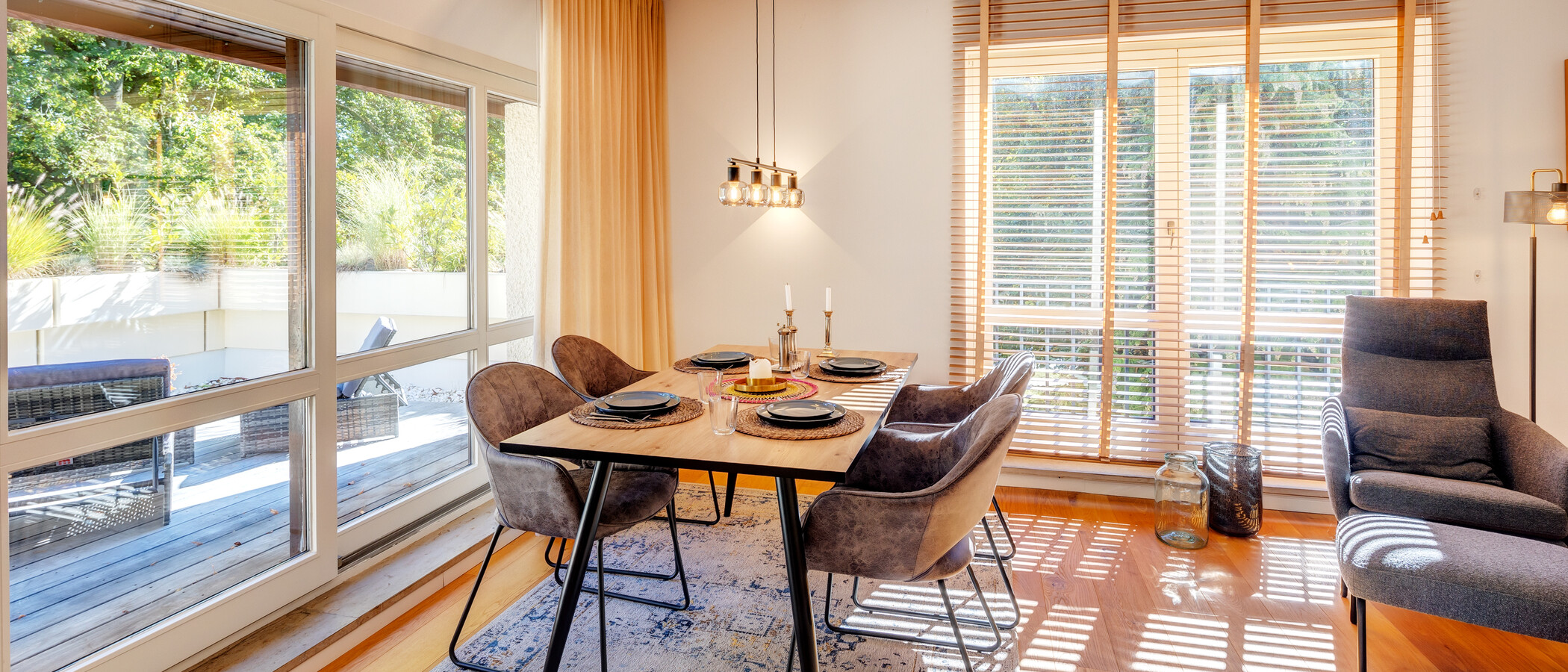 Dachterrassenwohnung München Solln 03 Wohnbereich 13689