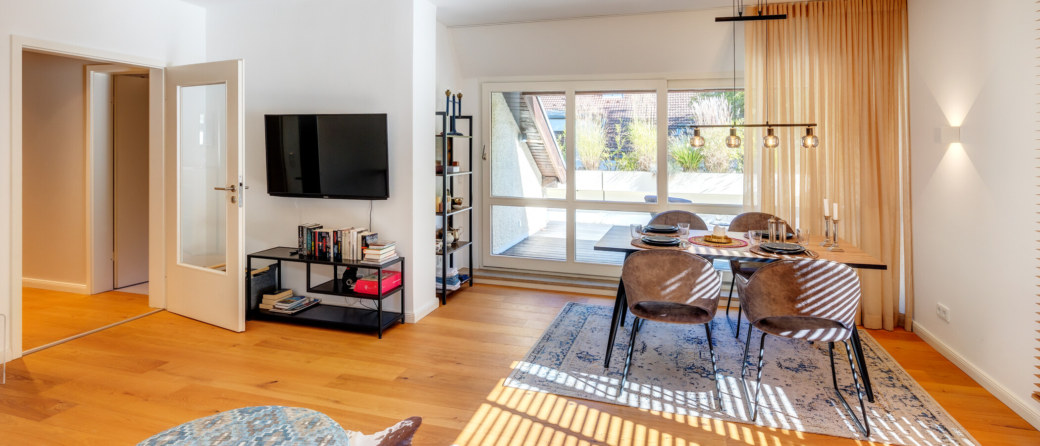 Dachterrassenwohnung München Solln 04 Wohnbereich 13689