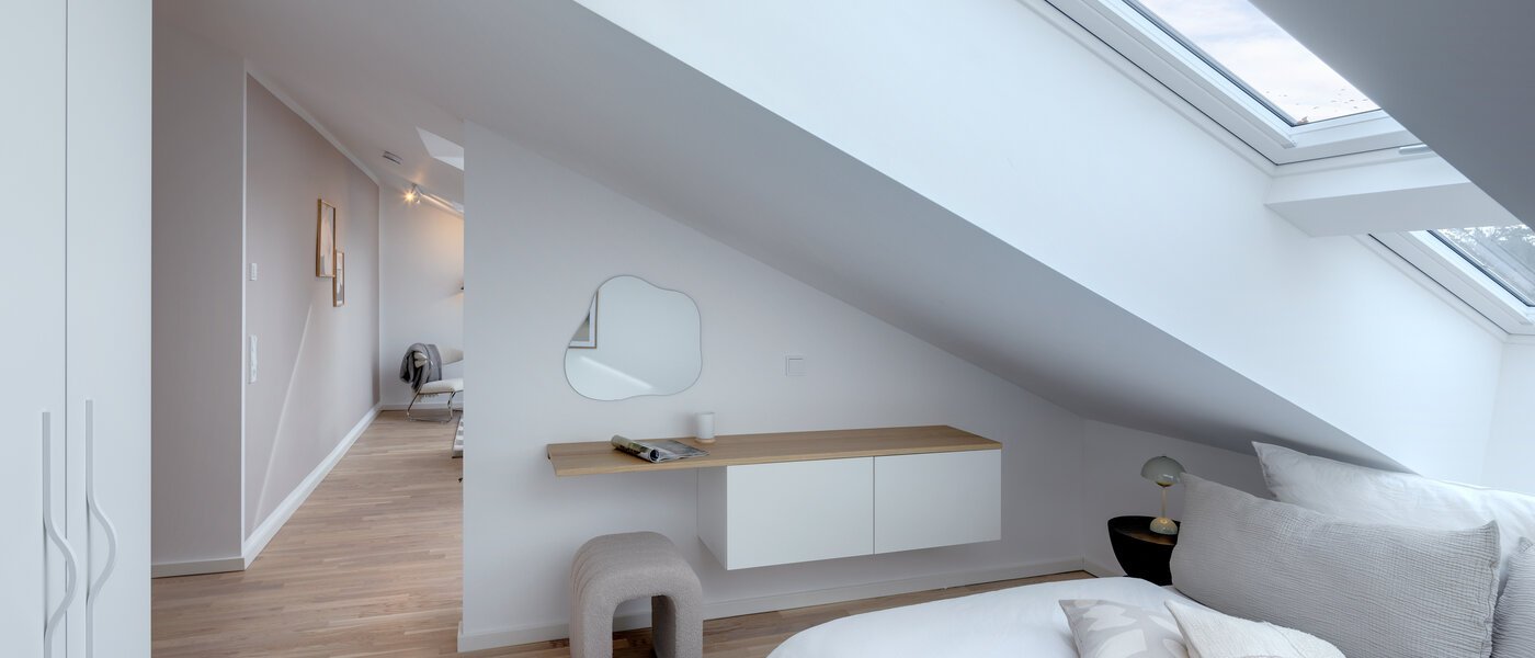 Dachgeschosswohnung Haar 02 Schlafbereich 13695