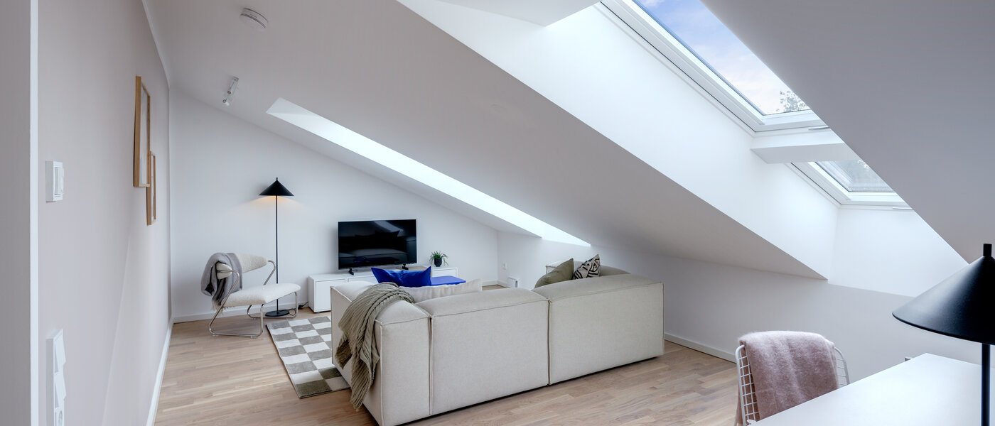 Dachgeschosswohnung Haar 01 Wohnbereich 13695