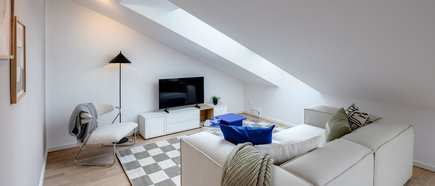 Dachgeschosswohnung Haar 06 Wohnbereich 13695