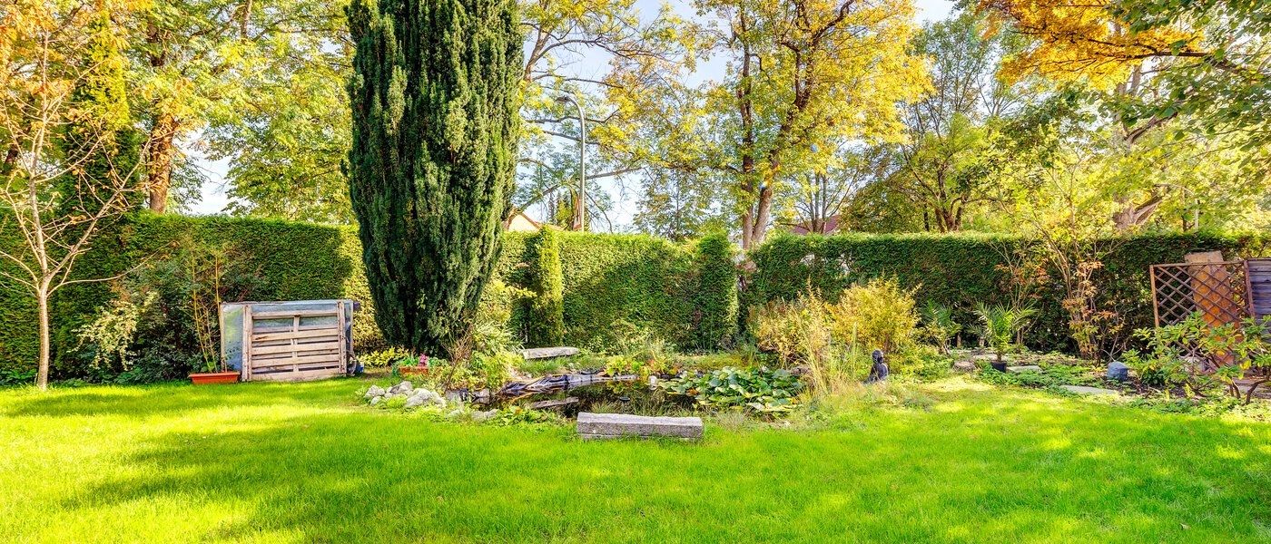 Reiheneckhaus Eichenau 02 Garten 13696