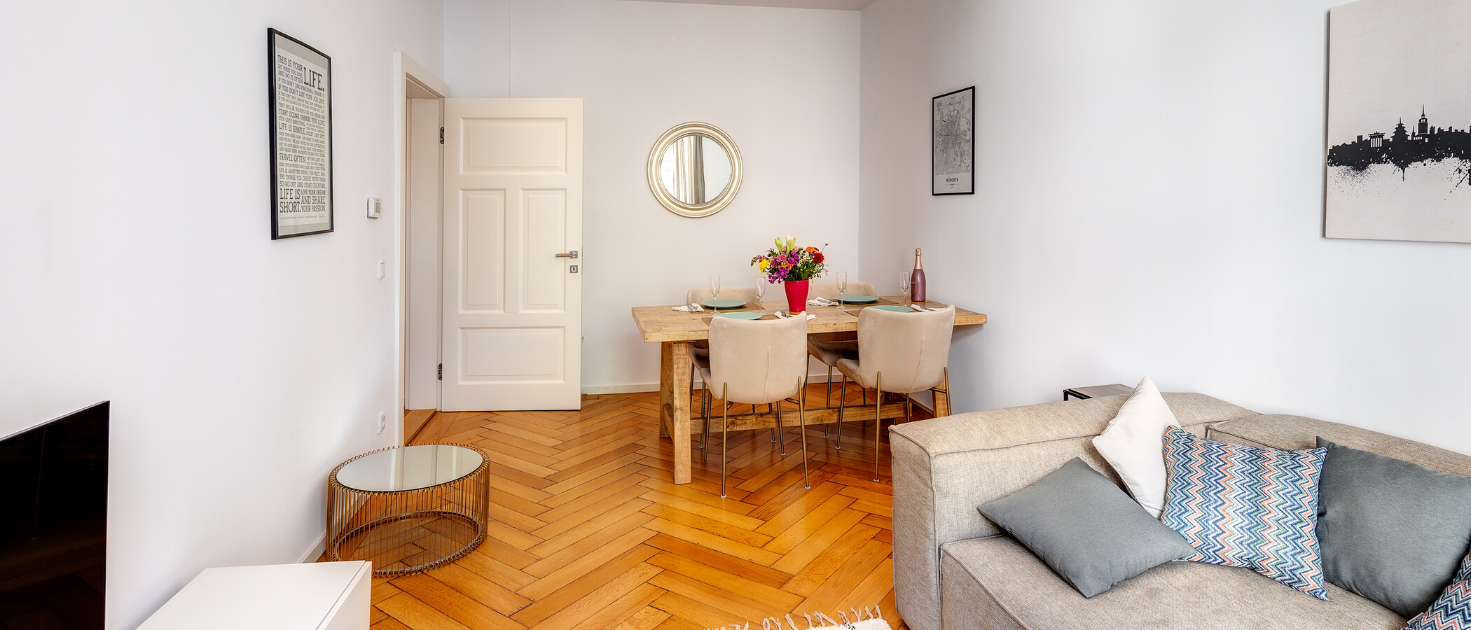 Wohnung München Isarvorstadt 03 Wohnbereich 13699