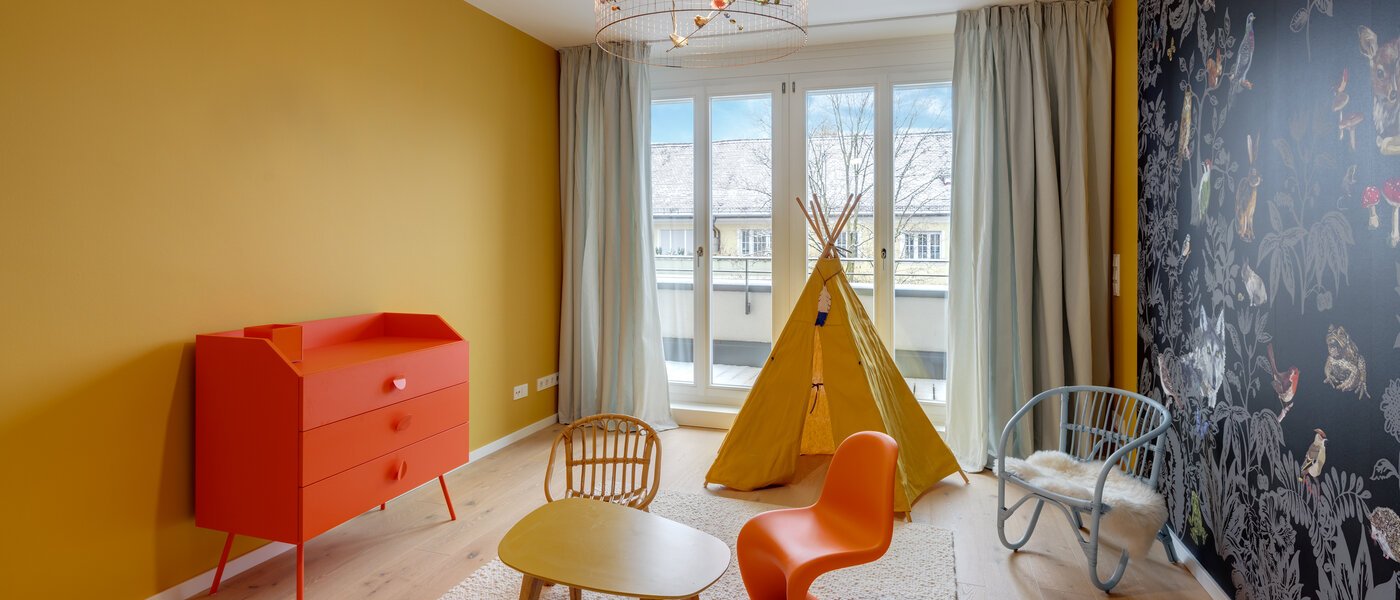 Maisonettewohnung München Altbogenhausen 01 Kinderzimmer 13706