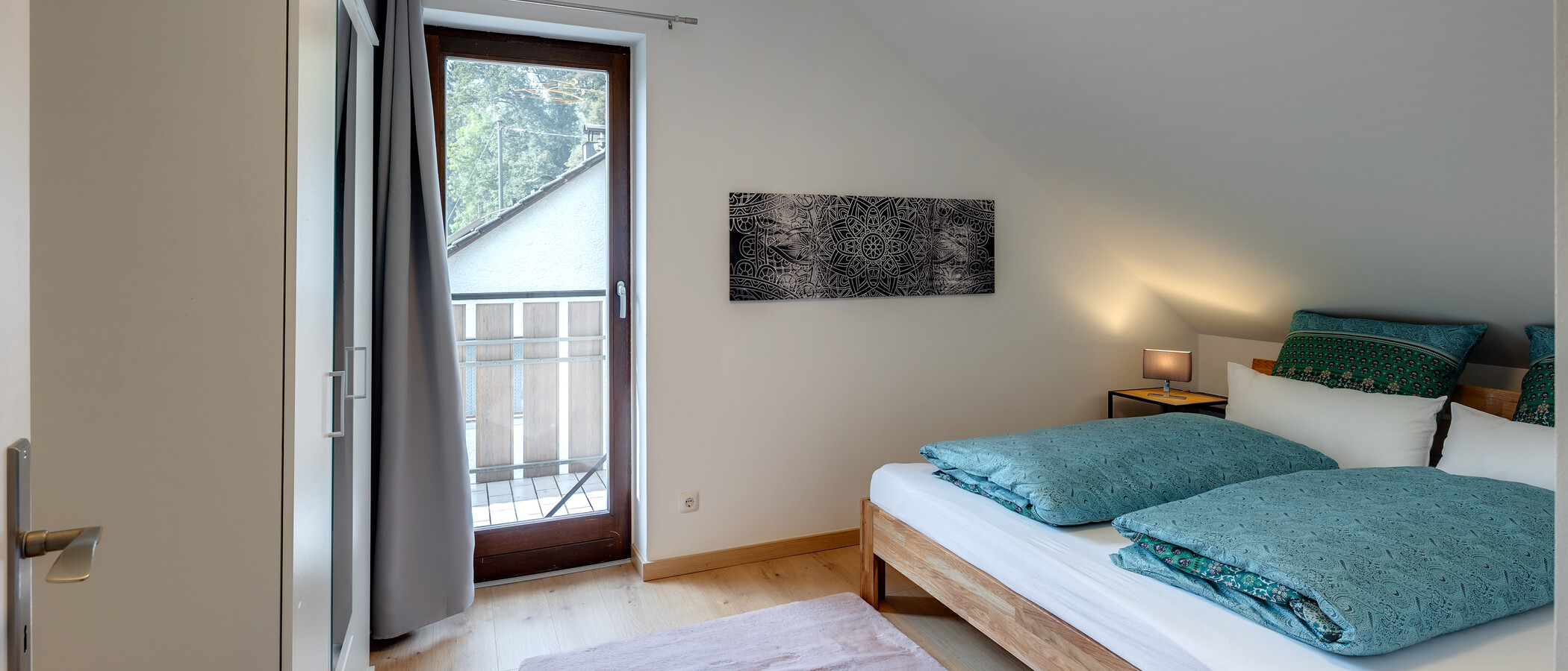 Dachgeschosswohnung Eching 01 Schlafzimmer 13716