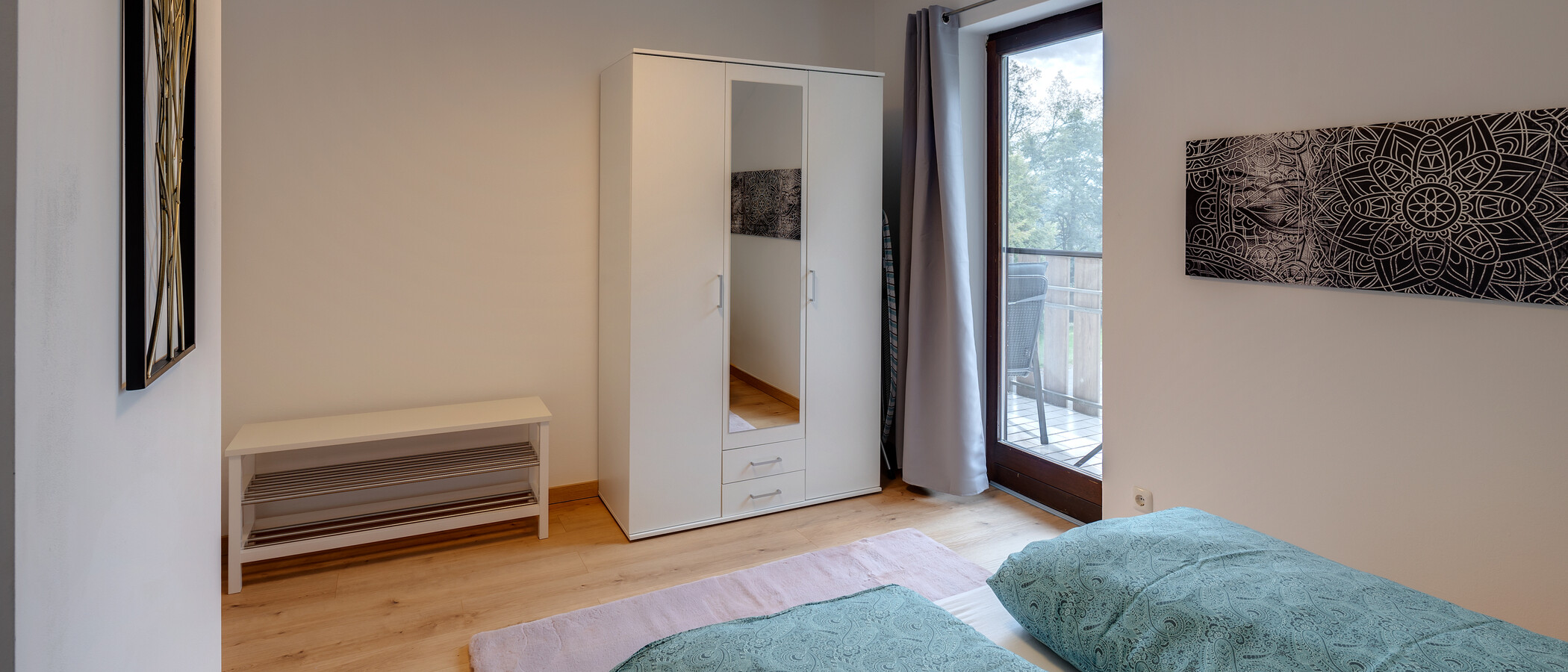 Dachgeschosswohnung Eching 03 Schlafzimmer 13716