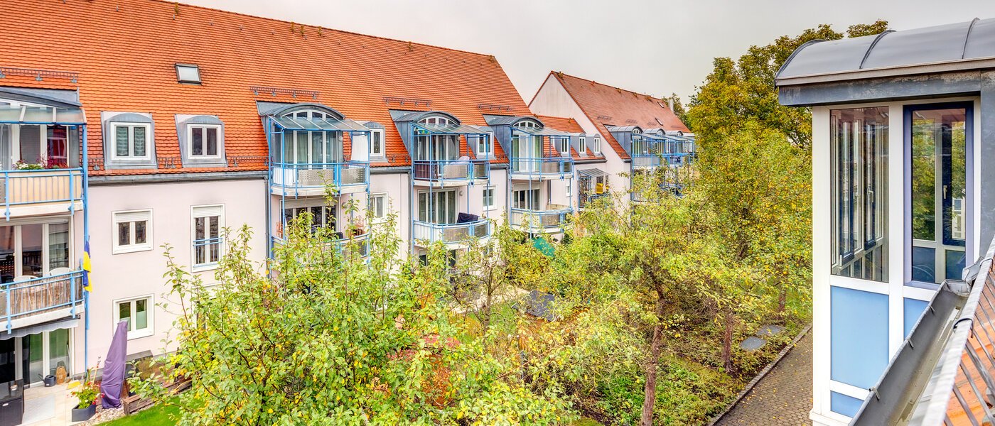 Maisonette-Galerie Wohnung Karlsfeld 01 Aussicht 13717