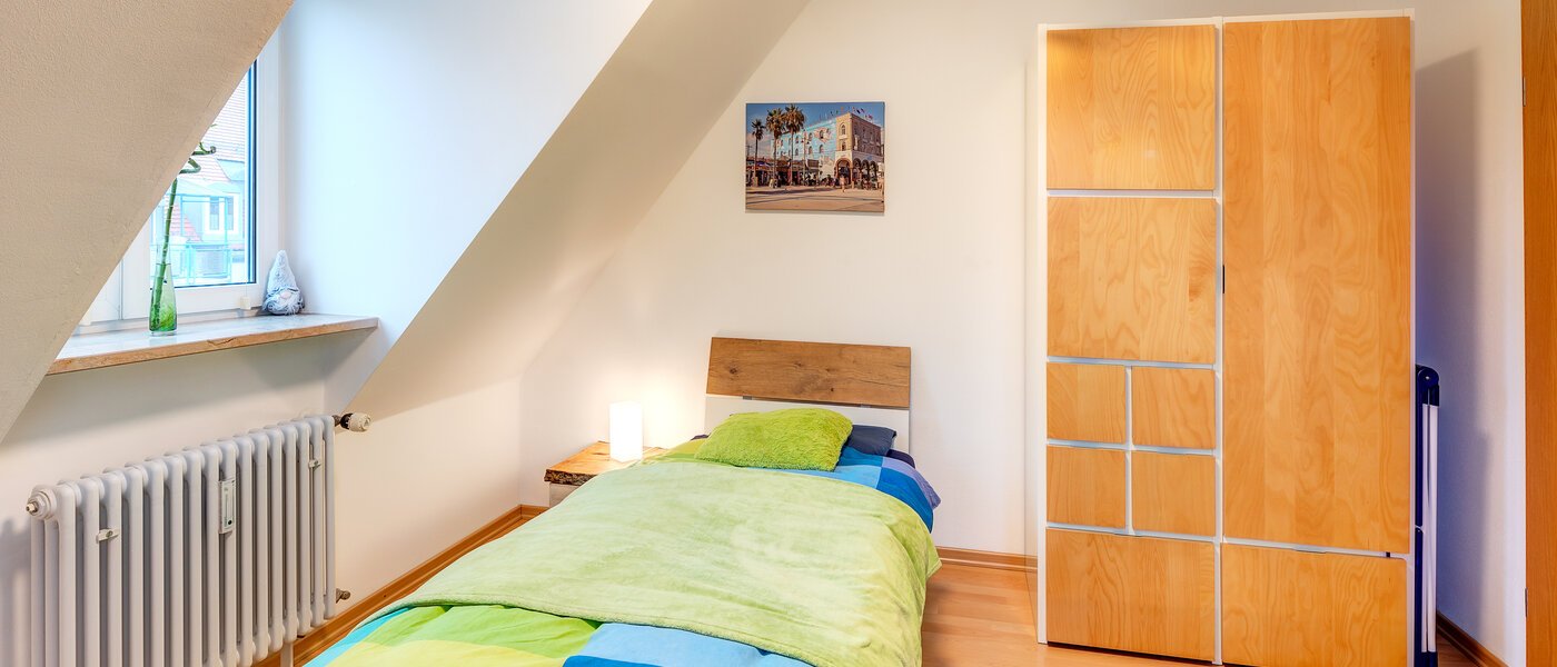 Maisonette-Galerie Wohnung Karlsfeld 01 2. Schlafzimmer	 13717