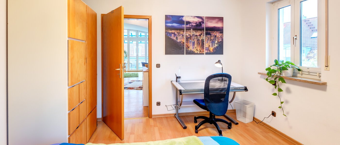 Maisonette-Galerie Wohnung Karlsfeld 02 2. Schlafzimmer	 13717