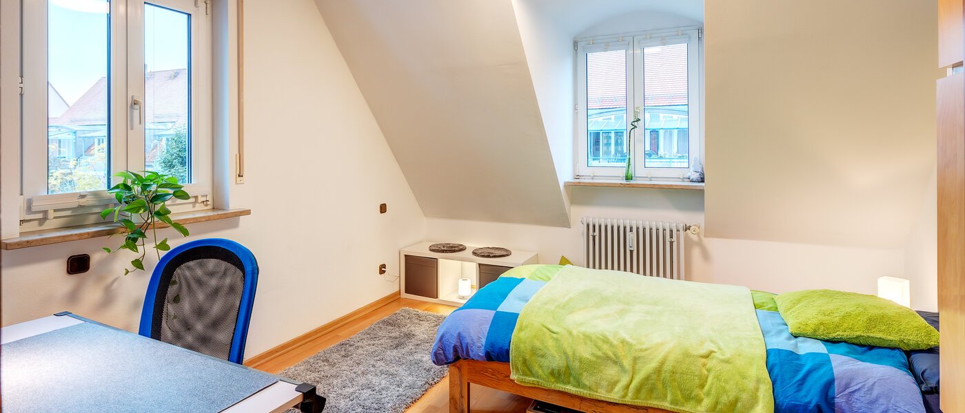 Maisonette-Galerie Wohnung Karlsfeld 03 2. Schlafzimmer	 13717