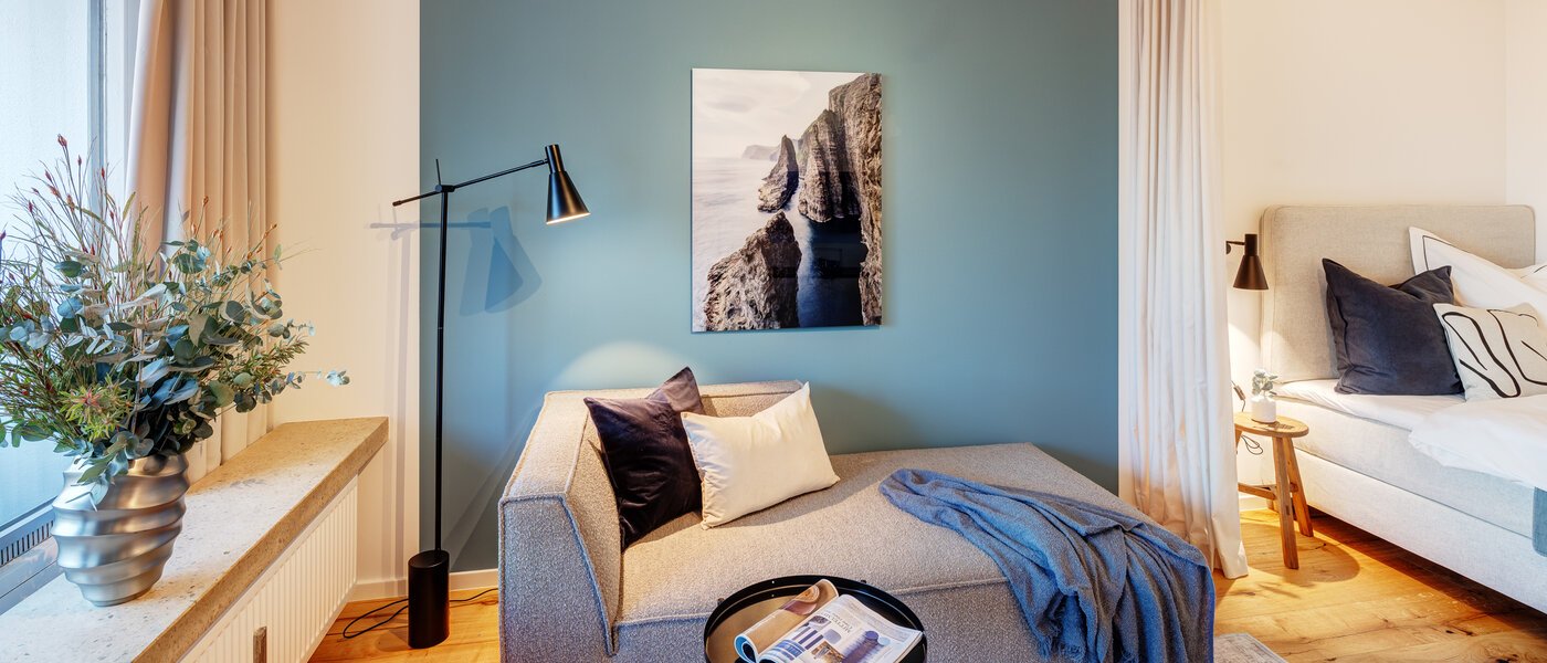 Wohnung München Arabellapark 02 Wohnbereich 13725