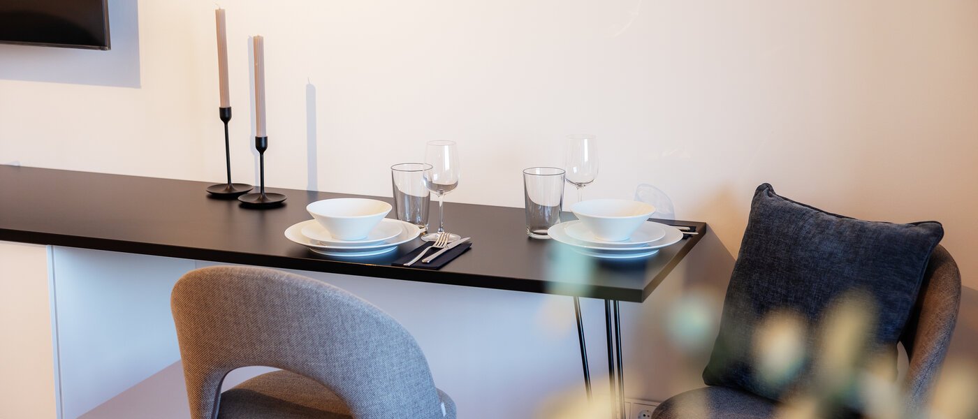 Wohnung München Arabellapark 06 Wohnbereich 13725