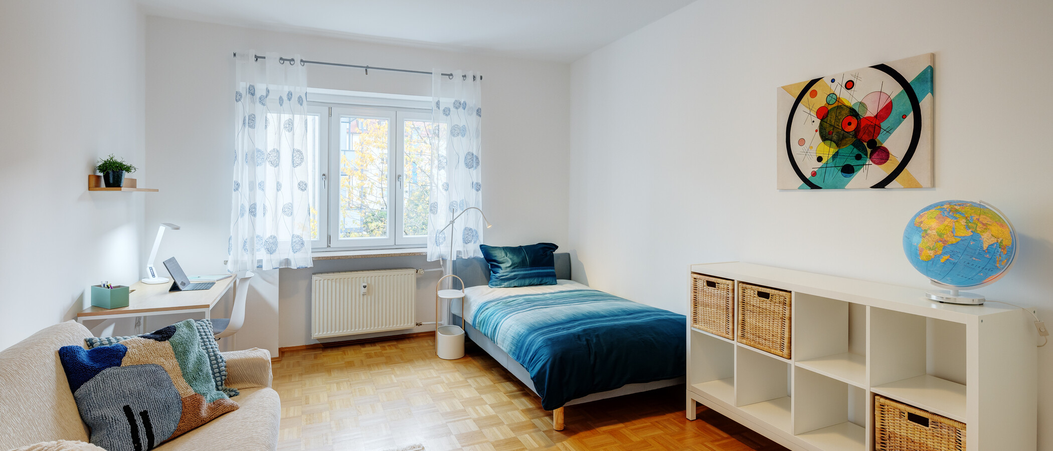 Wohnung München Schwabing-West (rund um den Bonner Platz) 01 2. Schlafzimmer	 13736
