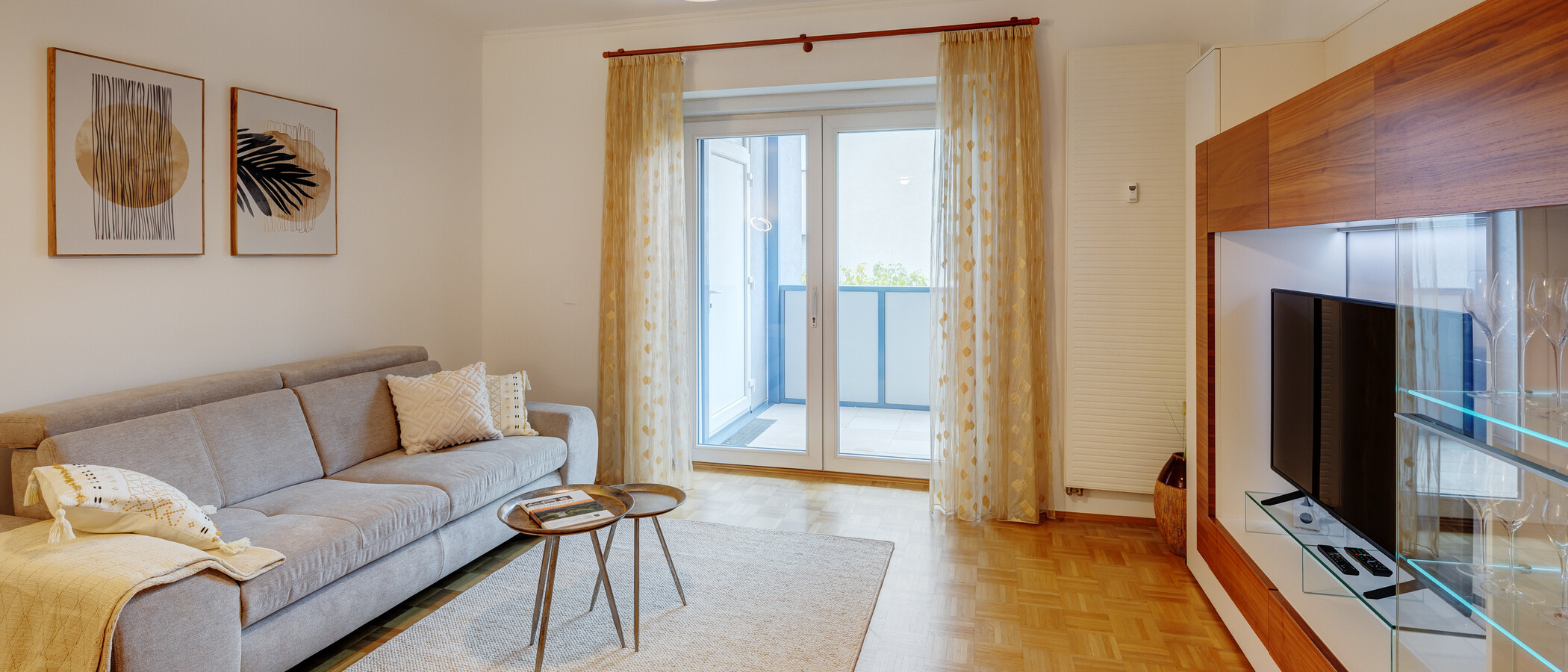 Wohnung München Schwabing-West (rund um den Bonner Platz) 03 Wohnbereich 13736