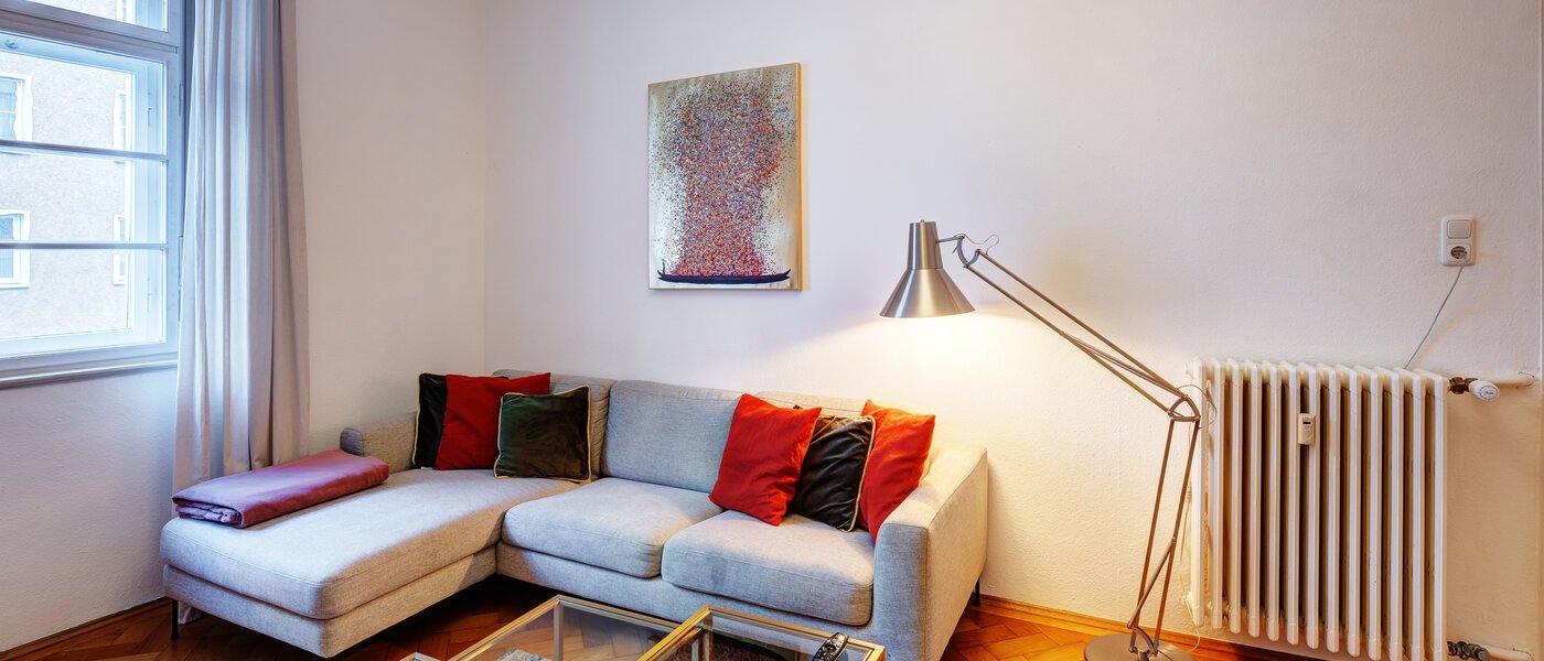 Wohnung München Maxvorstadt - Rund um den Josephplatz 02 Wohnzimmer 13761