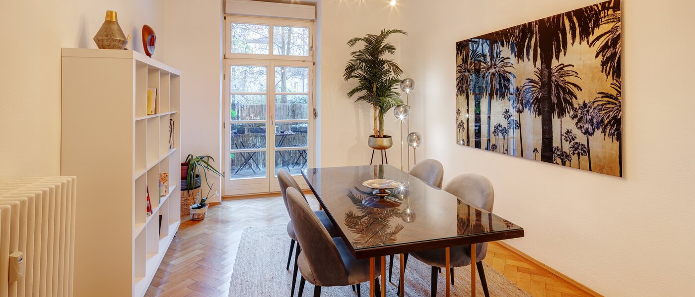 Wohnung München Maxvorstadt - Rund um den Josephplatz 01 Esszimmer 13761