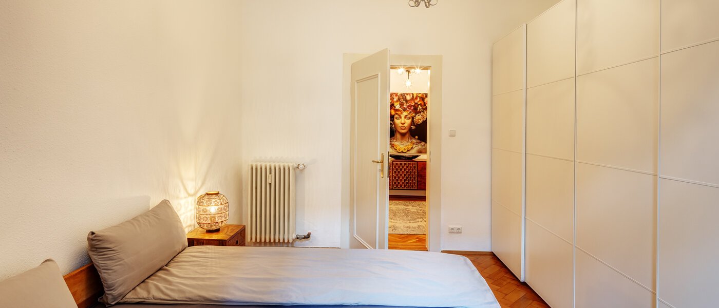Wohnung München Maxvorstadt - Rund um den Josephplatz 04 1. Schlafzimmer 13761