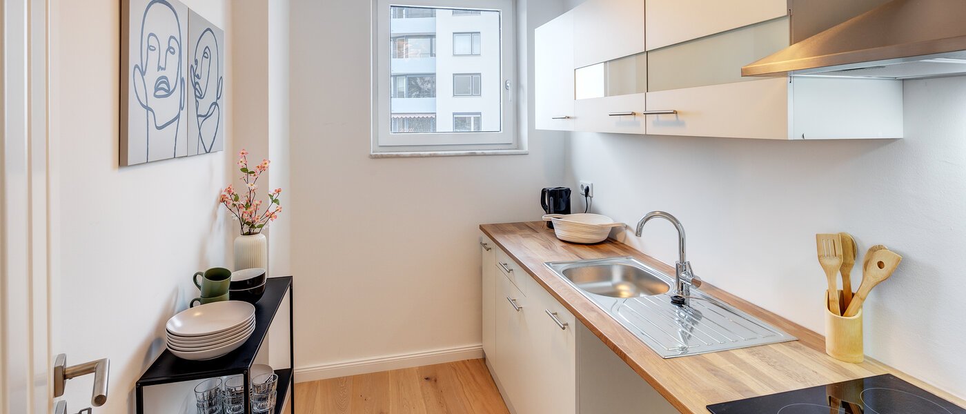 Dachterrassenwohnung München Schwabing-West 01 Küche 13771