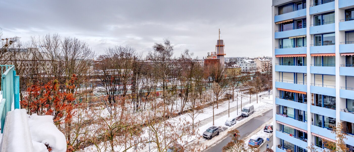 Dachterrassenwohnung München Schwabing-West 04 Aussicht 13771