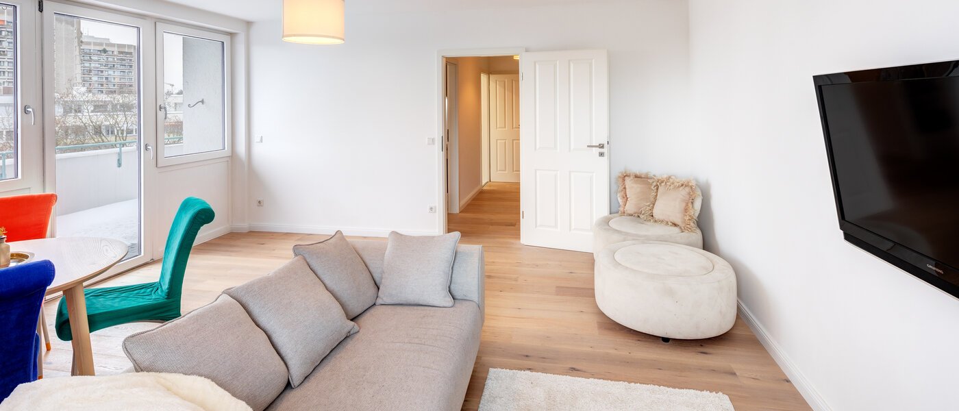 Dachterrassenwohnung München Schwabing-West 04 Wohnbereich 13771