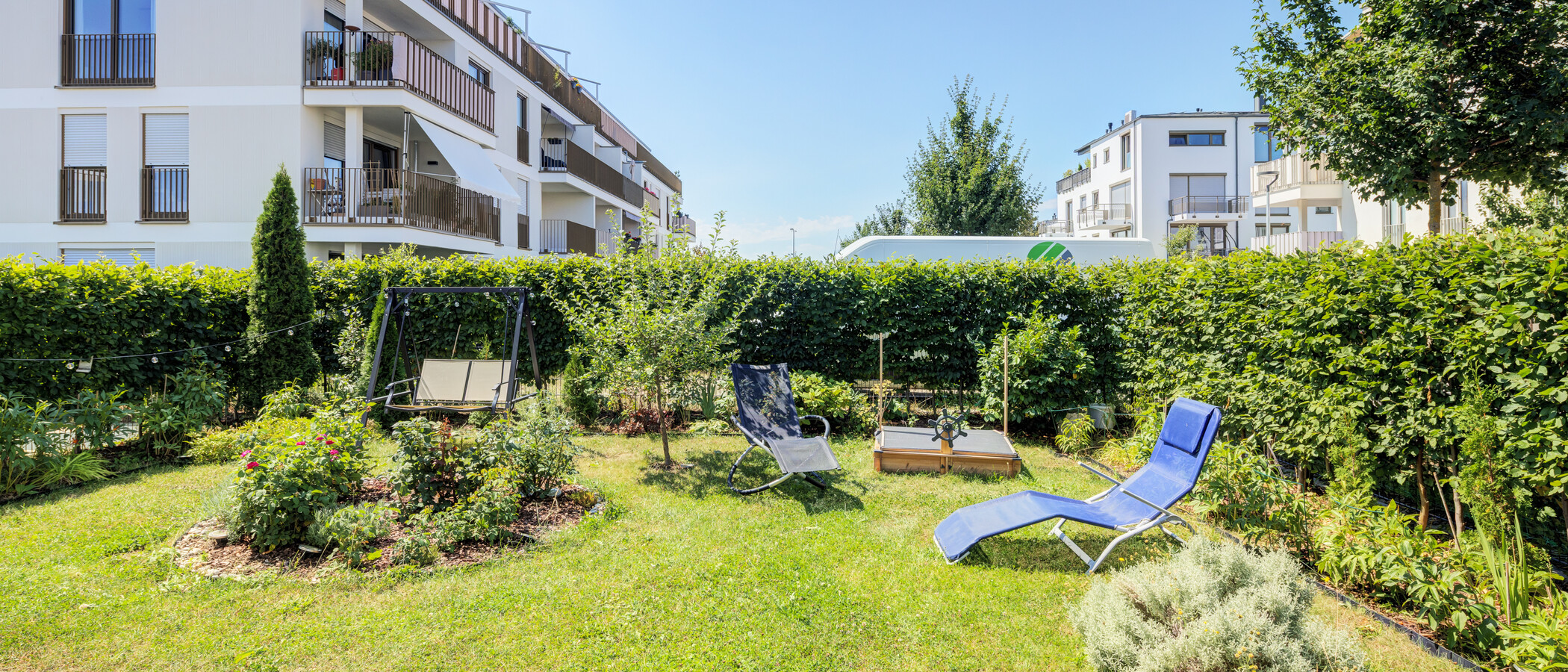 Gartenwohnung Neuried 01 Garten 13774