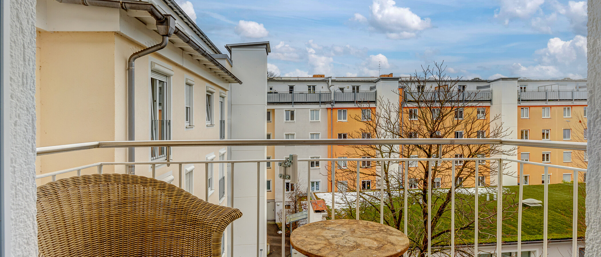 Wohnung München Schwabing-Nord (zw. Belgrad- & Leopoldstraße) 01 Balkon 13778