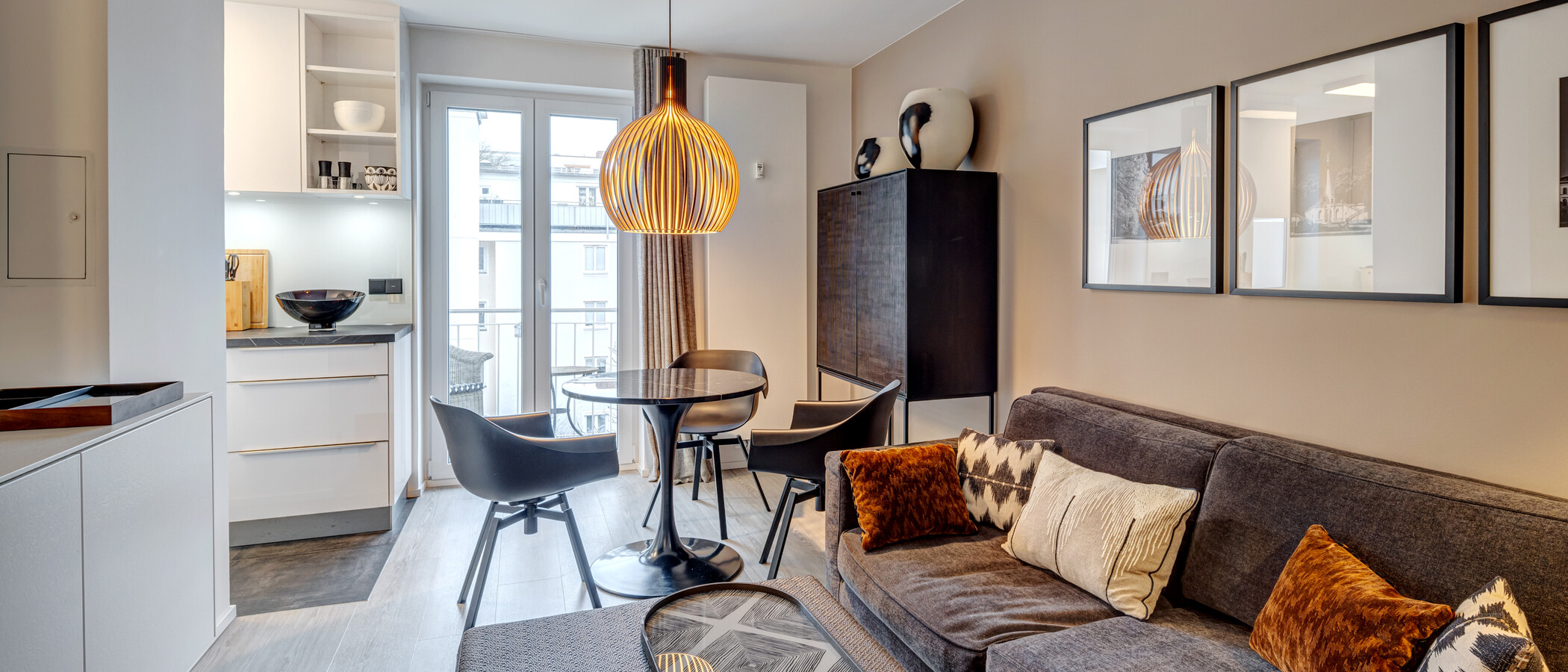 Wohnung München Schwabing-Nord (zw. Belgrad- & Leopoldstraße) 01 Wohnbereich 13778