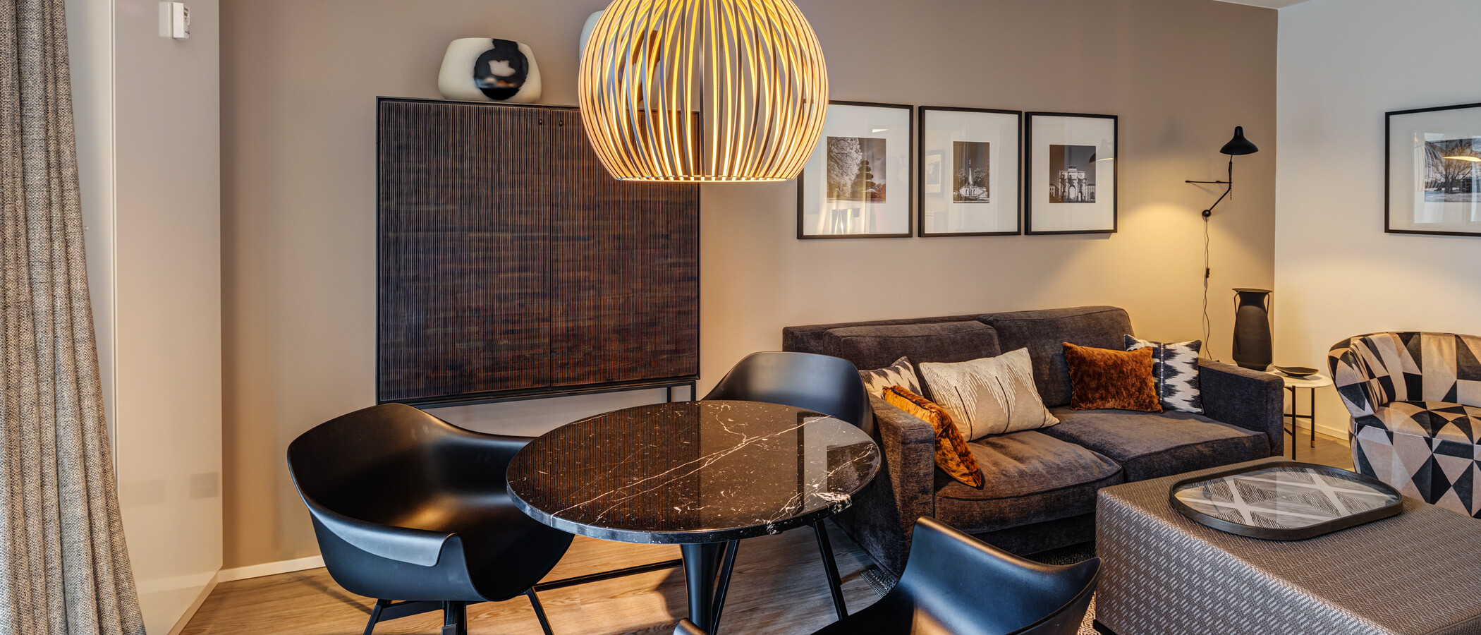 Wohnung München Schwabing-Nord (zw. Belgrad- & Leopoldstraße) 02 Wohnbereich 13778