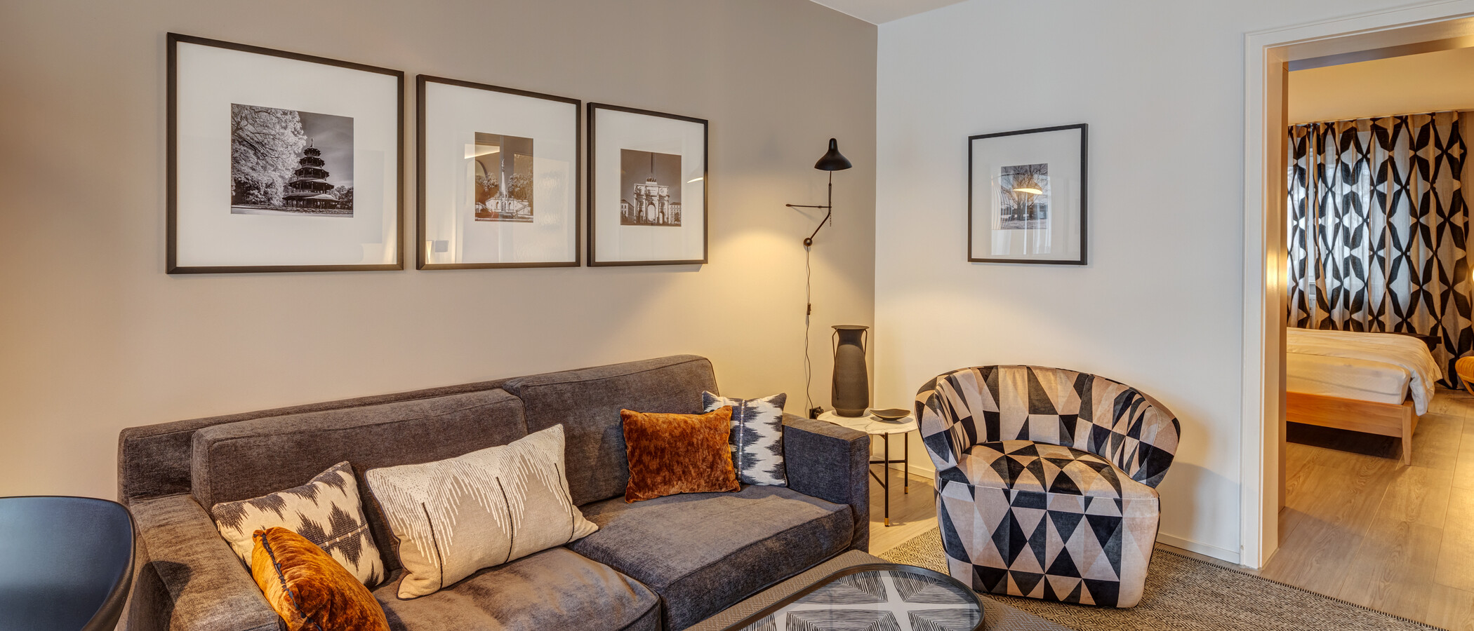 Wohnung München Schwabing-Nord (zw. Belgrad- & Leopoldstraße) 03 Wohnbereich 13778