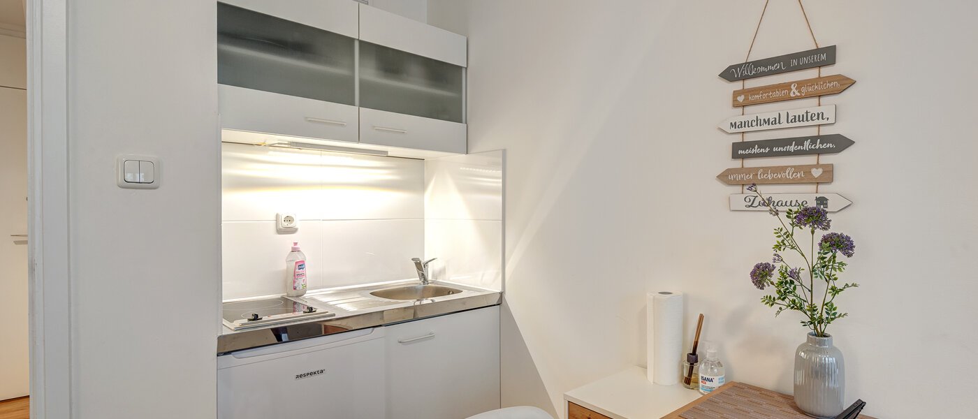 Apartment München Maxvorstadt - Universitätsviertel 01 Küche 13779