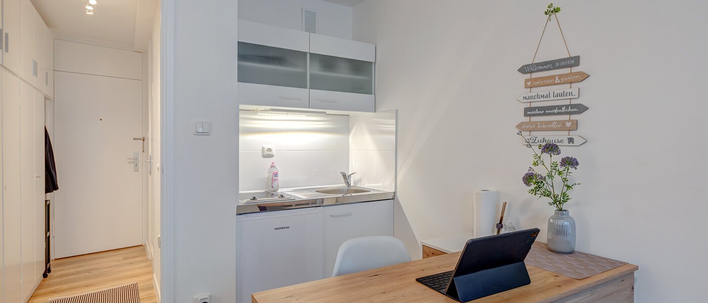 Apartment München Maxvorstadt - Universitätsviertel 02 Küche 13779