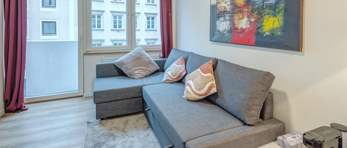 Apartment München Maxvorstadt - Universitätsviertel 01 Schlafbereich 13779