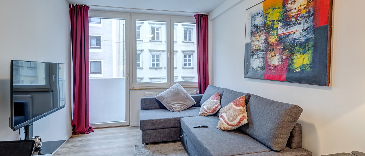 Apartment München Maxvorstadt - Universitätsviertel 01 Wohnbereich 13779