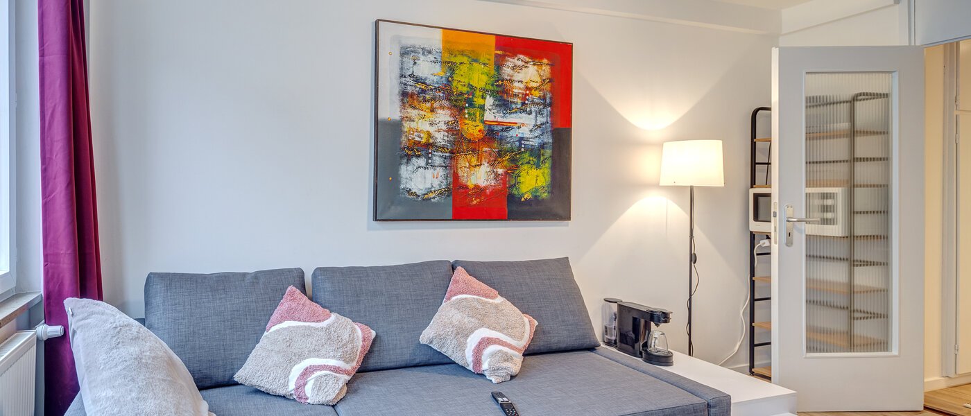 Apartment München Maxvorstadt - Universitätsviertel 02 Wohnbereich 13779