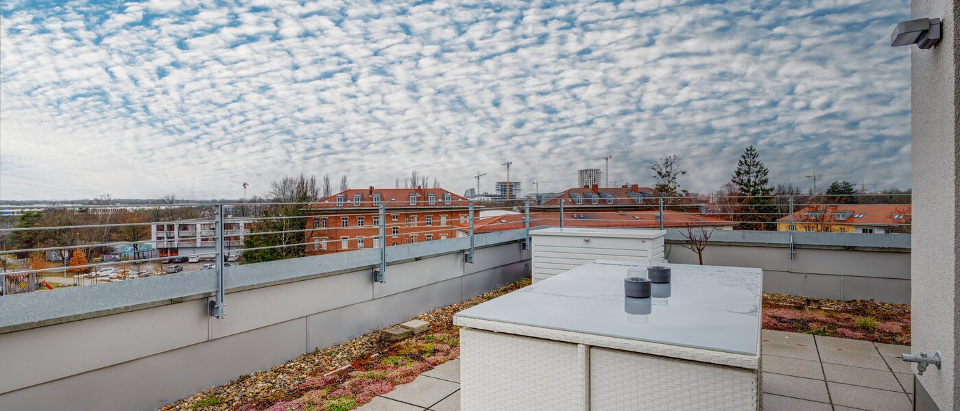 Dachterrassenwohnung München Neuaubing 02 Dachterrasse 13783