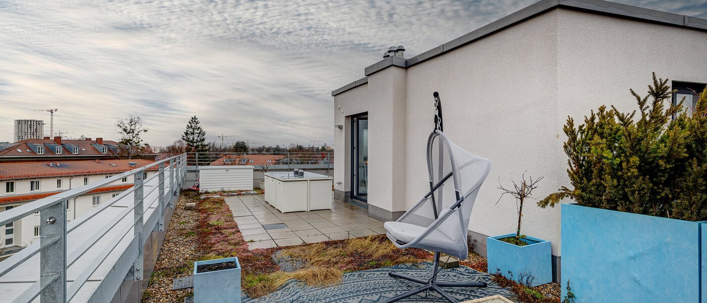 Dachterrassenwohnung München Neuaubing 03 Dachterrasse 13783