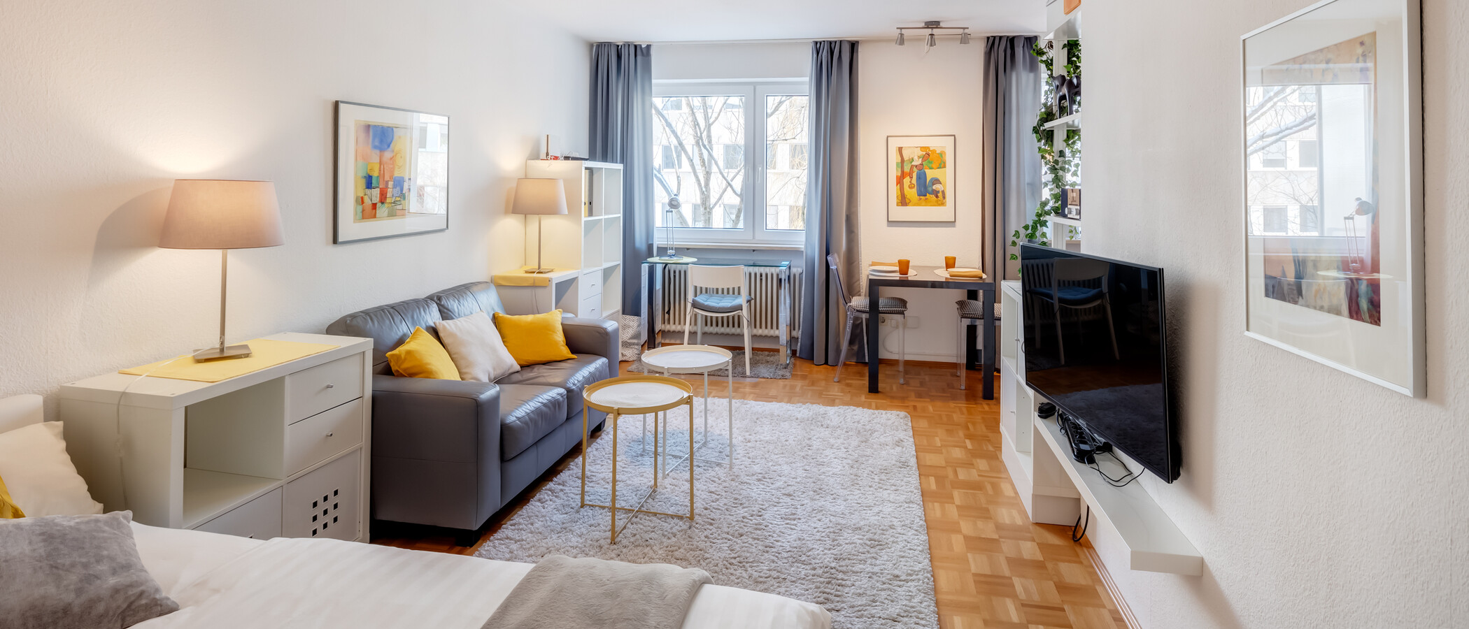 Wohnung München Maxvorstadt - Rund um den Josephsplatz 01 Wohnbereich 13787