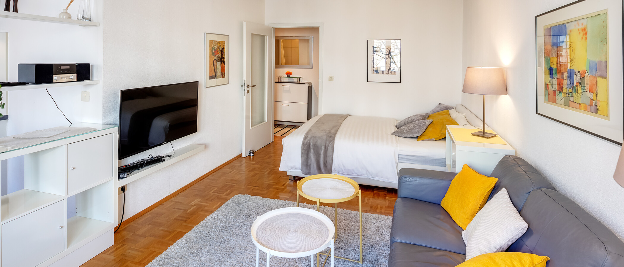 Wohnung München Maxvorstadt - Rund um den Josephsplatz 03 Wohnbereich 13787