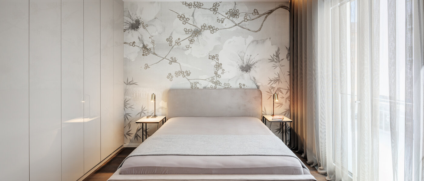 Wohnung München Lehel 01 Schlafbereich 13792