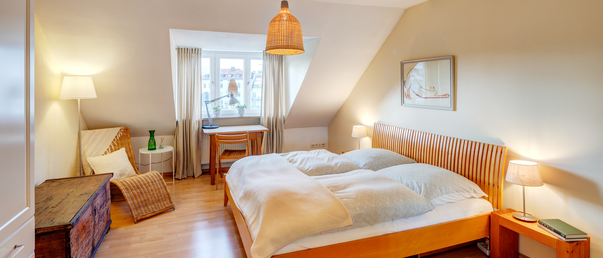 Wohnung München Maxvorstadt 01 Schlafzimmer 13801