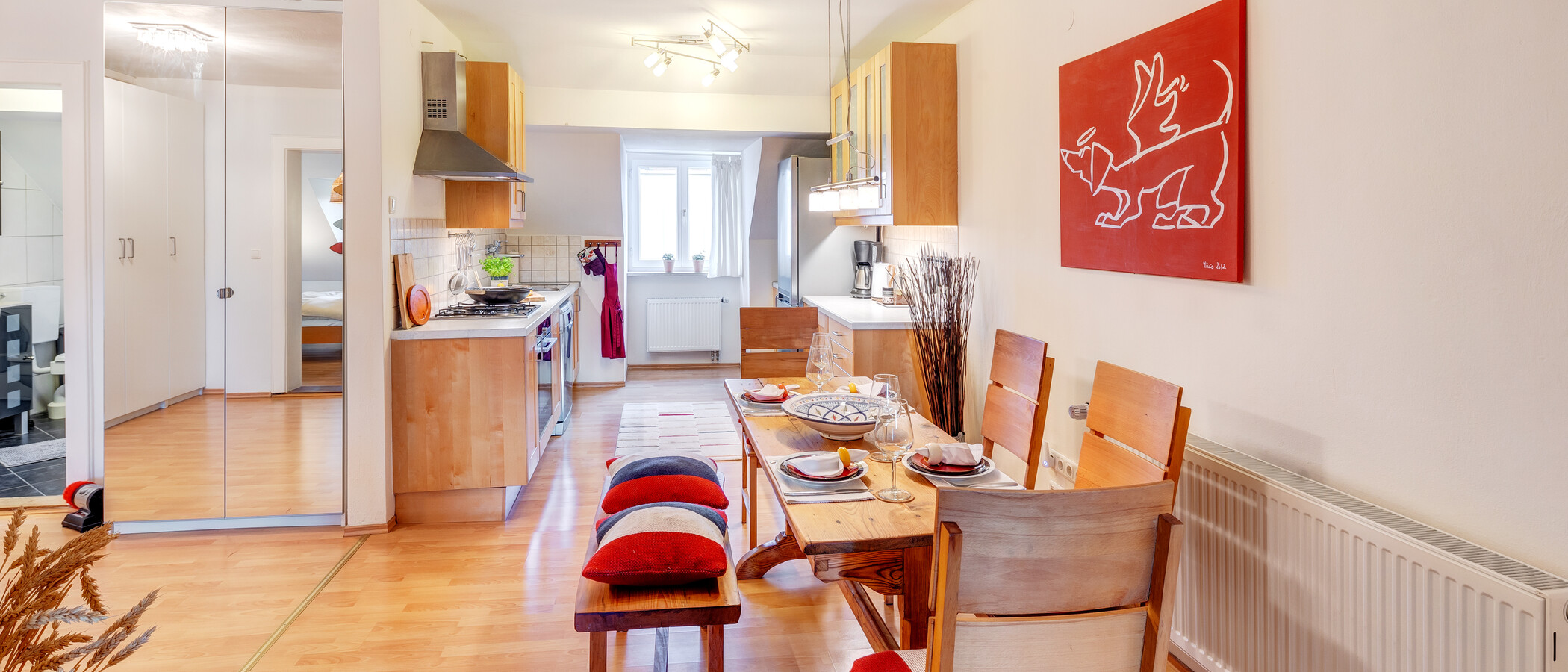 Wohnung München Maxvorstadt 02 Essbereich 13801